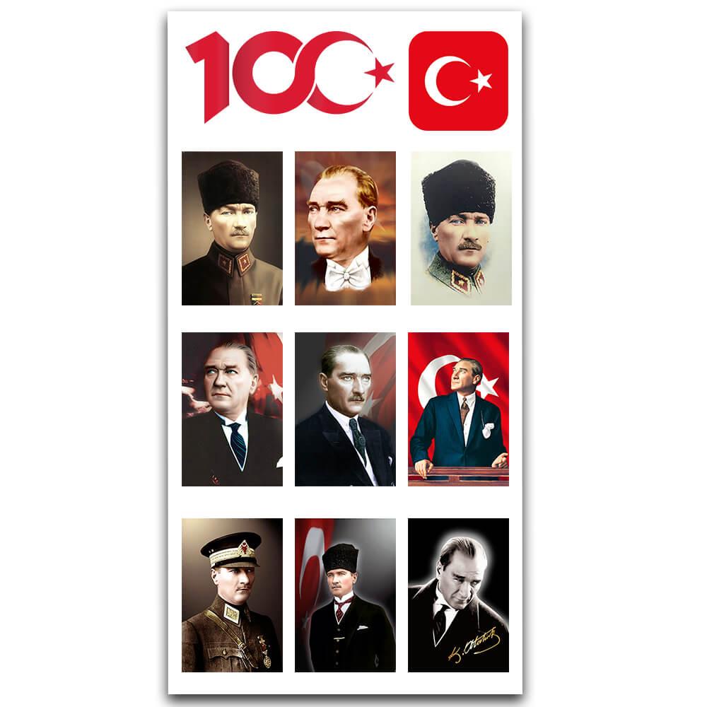 Atatürk Sticker MS-091
